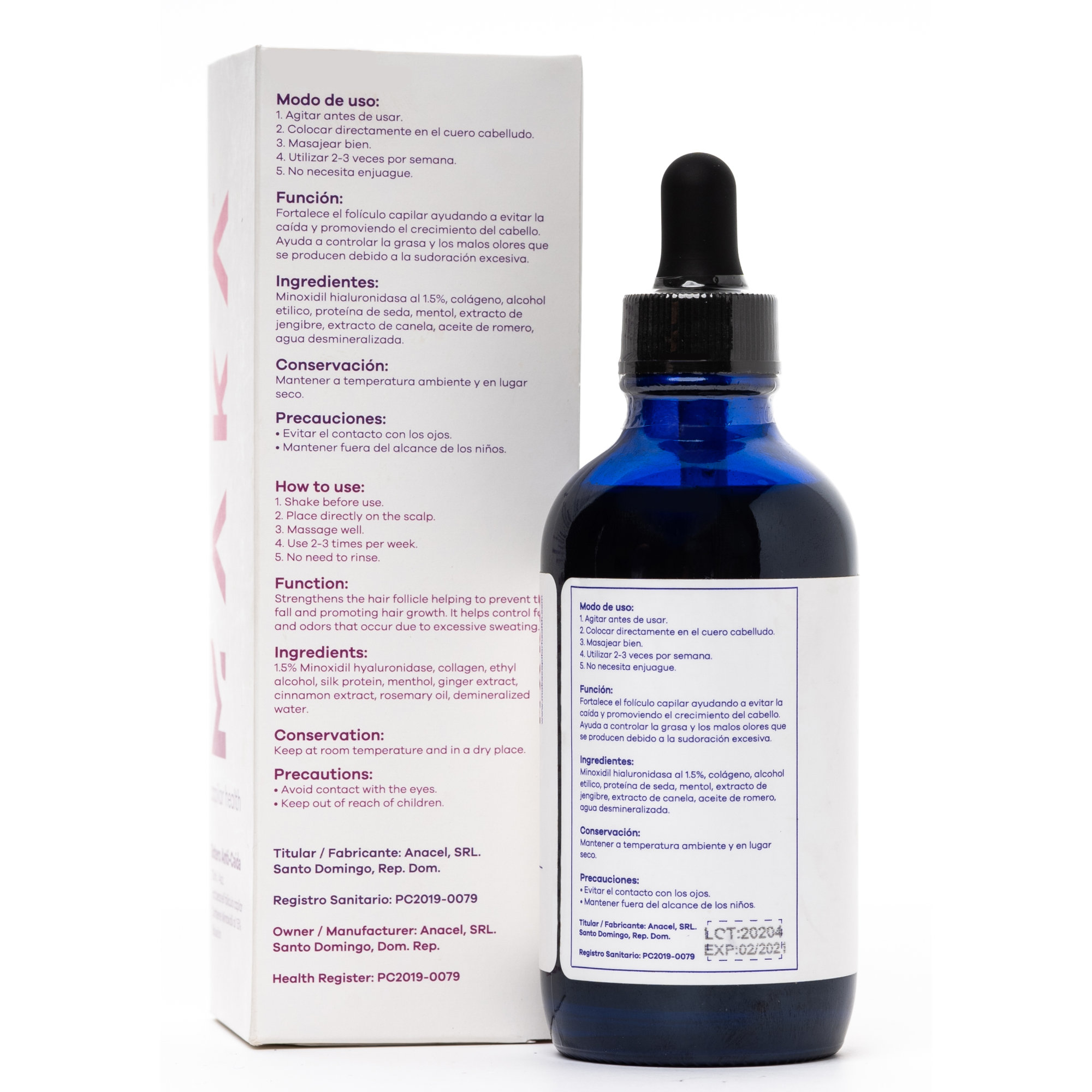Dropper Anti-Fall And Growth 120ml / 4oz
