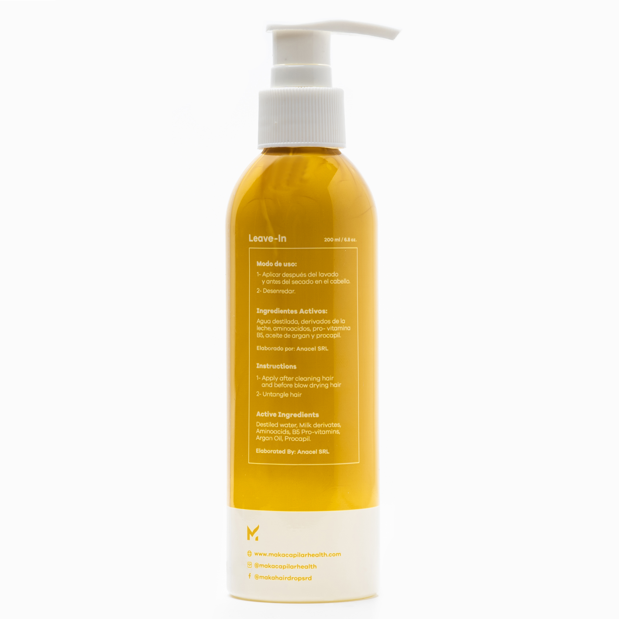 Oil Control Leave in with Thermal Protector 200ml / 6.8oz