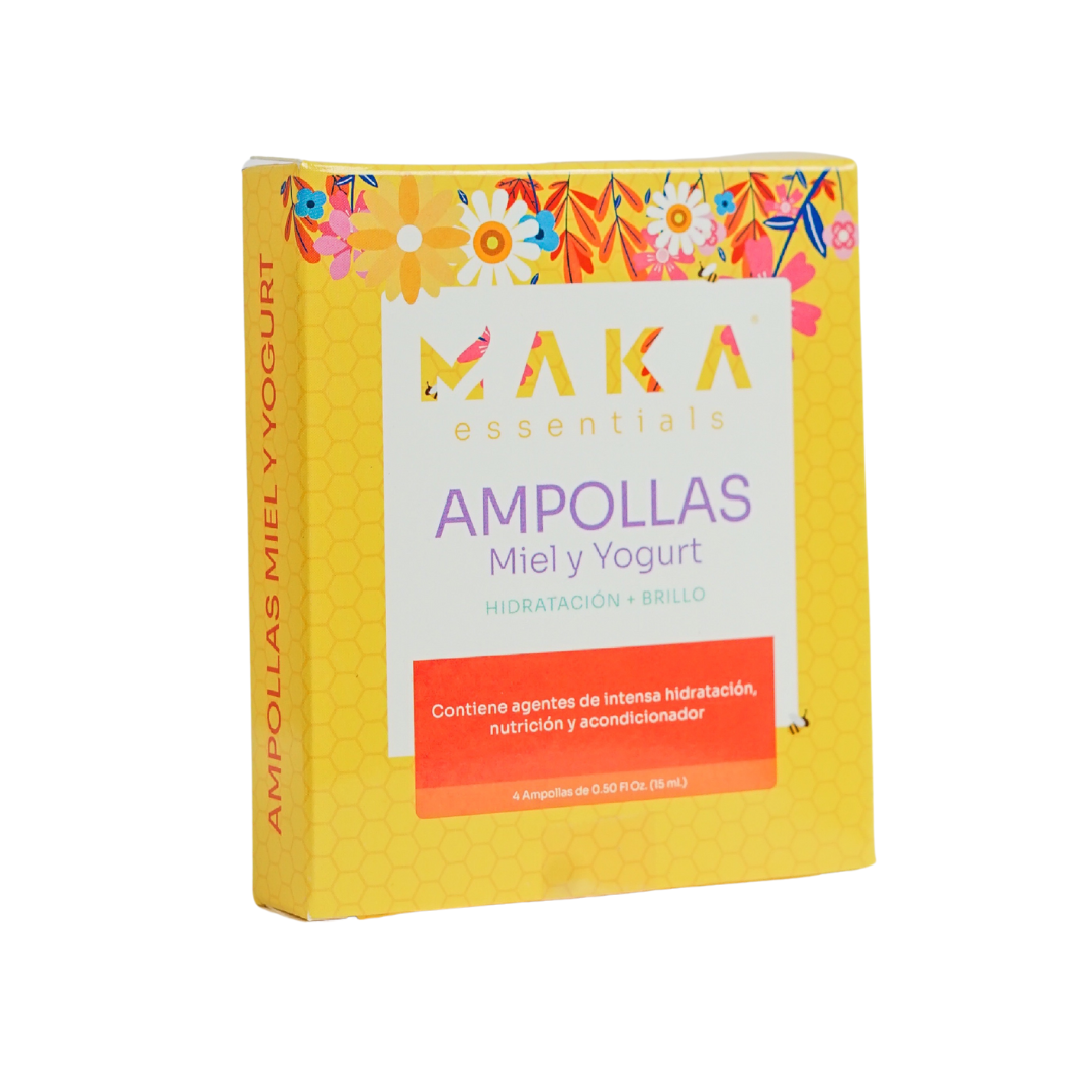 Honey and Yogurt Ampoules, (4 units) – MAKA ESSENTIALS