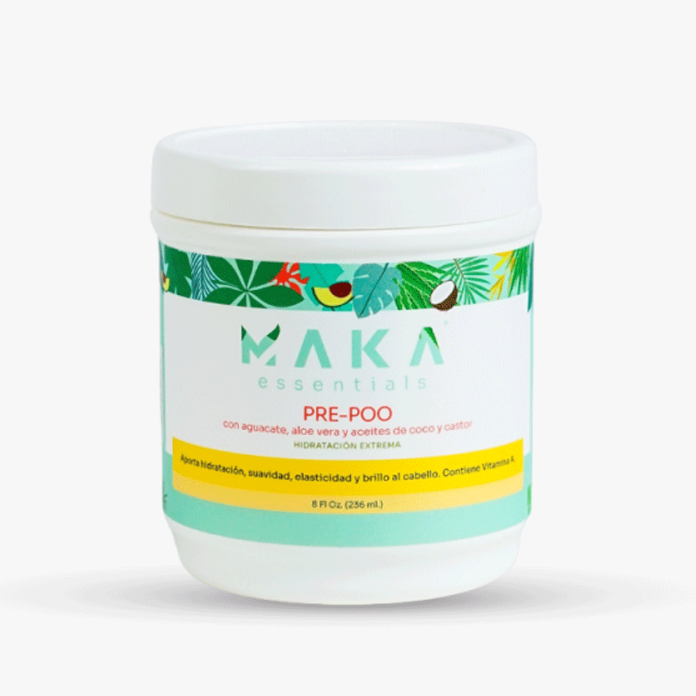Pre-Poo with Avocado, Aloe Vera, and Coconut and Castor Oils, 8 Oz. – MAKA ESSENTIALS