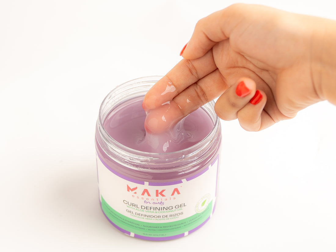 Curl Defining Gel 16 Oz - MAKA ESSENTIALS for Curls